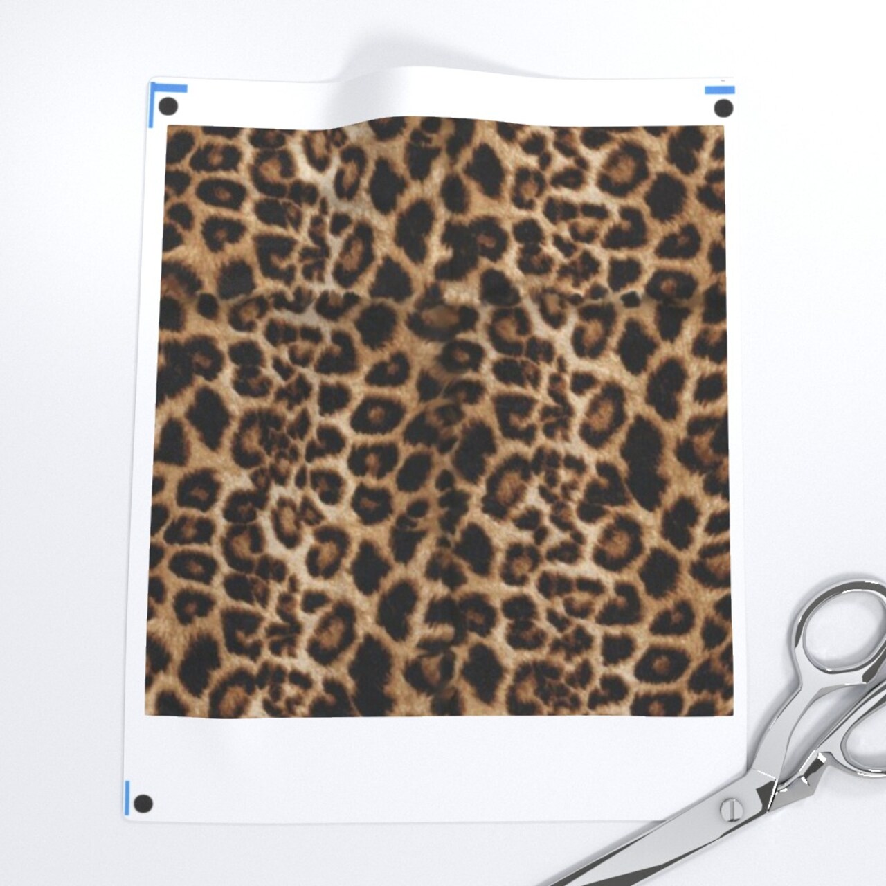 Cheetah Leopard Brown Safari Animal Print Tan Realistic Africa Custom Printed Fabric by Spoonflower Various Fabrics by the Yard or Fat Quarter